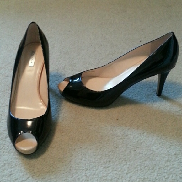 Tahari Shoes - price firm. Tahari black peep toe heels sz 8.5